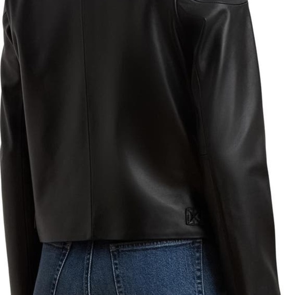 NEW Ralph Lauren Leather Jacket Lambskin - Picture 14 of 16